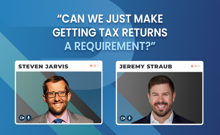 “Can we just make getting tax returns a requirement?” With Jeremy Straub