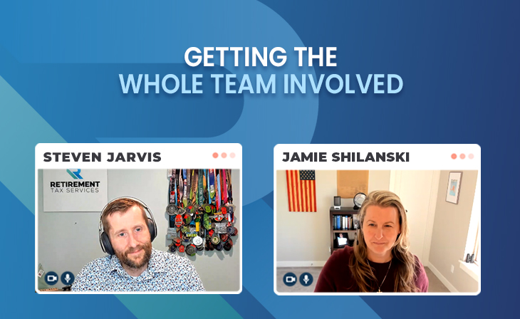 Getting the whole team involved with Jamie Shilanski