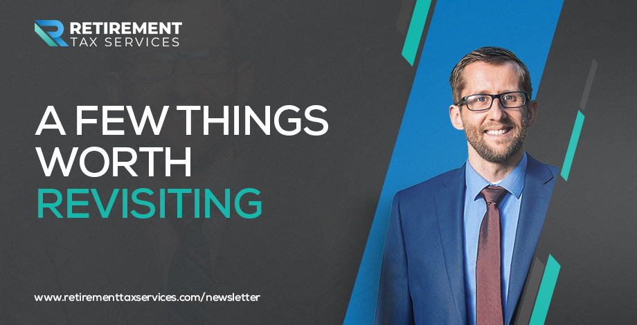 A few things worth revisiting