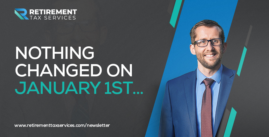 Nothing changed on January 1st…