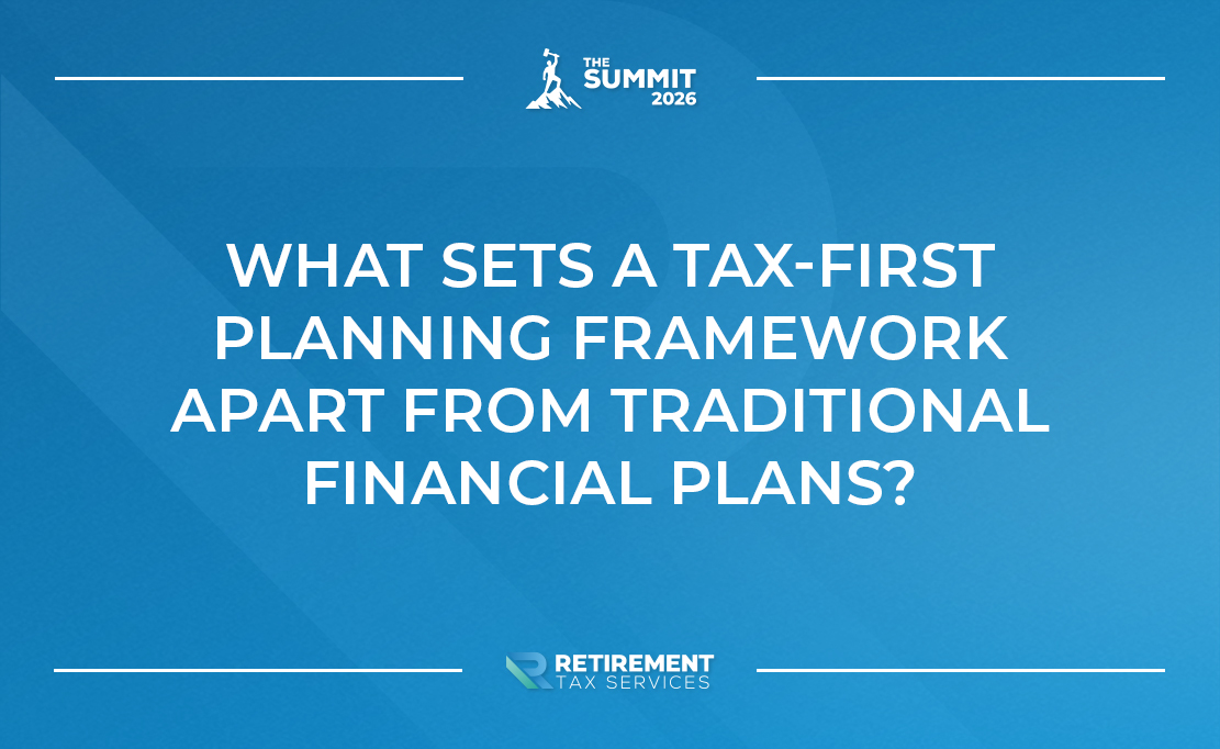 What Sets a Tax‑First Planning Framework Apart From Traditional Financial Plans?