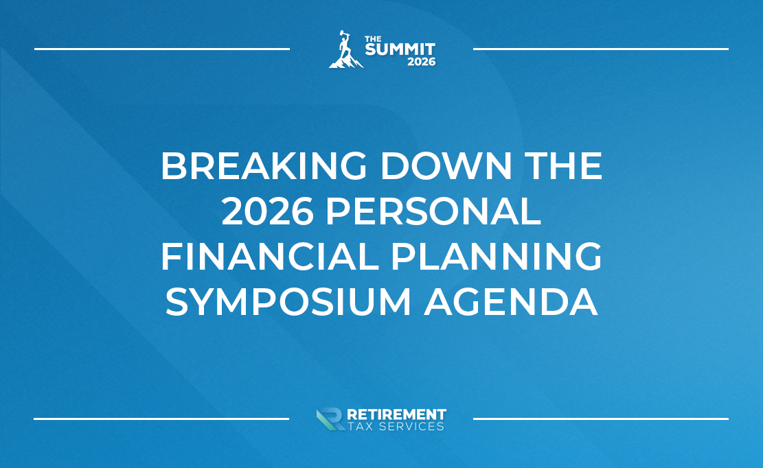 Breaking Down the 2026 Personal Financial Planning Symposium Agenda