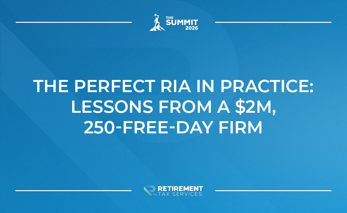 The Perfect RIA in Practice: Lessons From a $2M, 250‑Free‑Day Firm