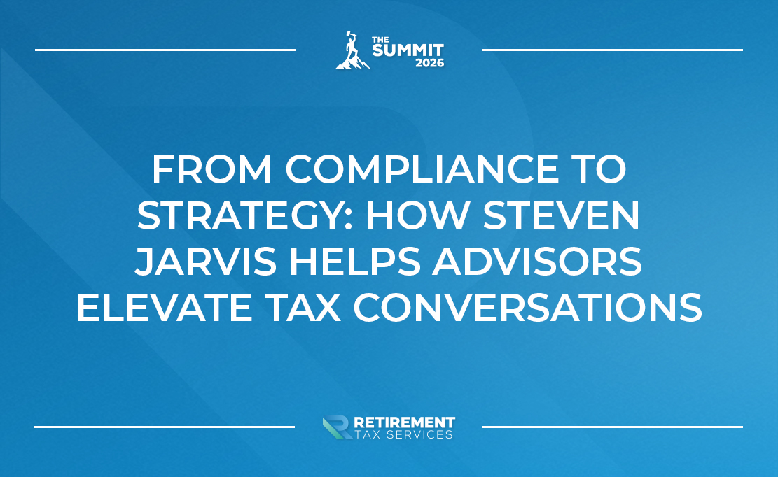 From Compliance to Strategy: How Steven Jarvis Helps Advisors Elevate Tax Conversations